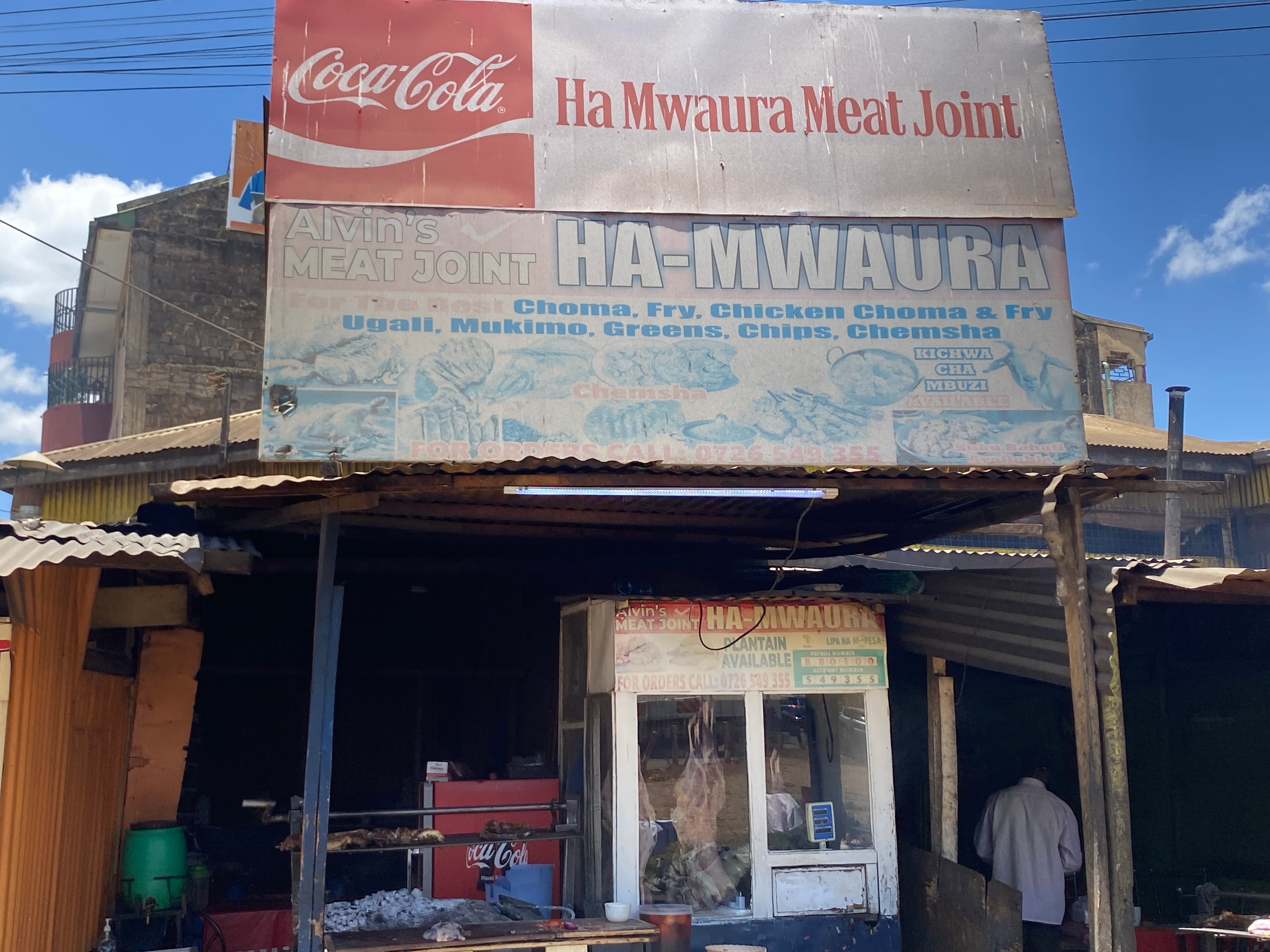 Alvins Meat Joint - Kwa Mwaura